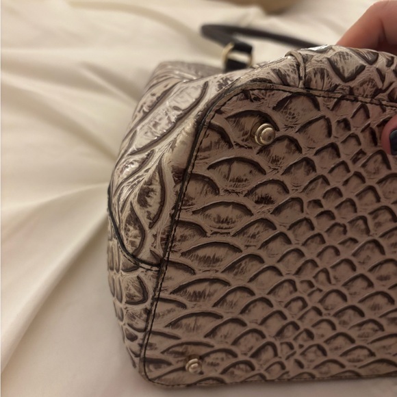 Gently used Brahmin Joan tote in pearl dogwood color, tag attached - Picture 6 of 16